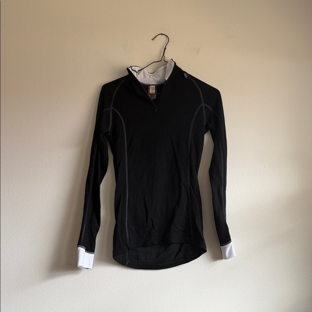 Helly Hansen warm freeze 1/2 zip base layer top